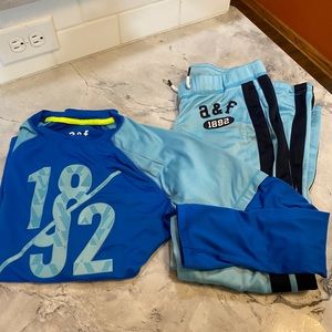 Abercrombie kids sweat suit outfit. Super comfy!